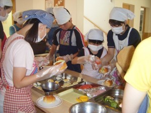 08月15日昼食-調理実習