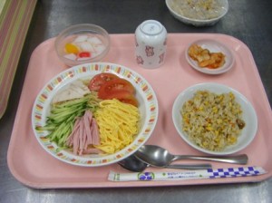 08月17日昼食-冷やし中華