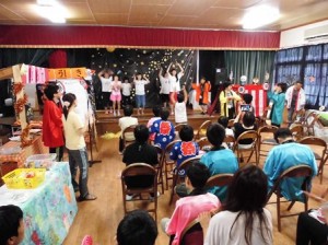 第１部　遊戯室でゲーム大会＆お楽しみ舞台