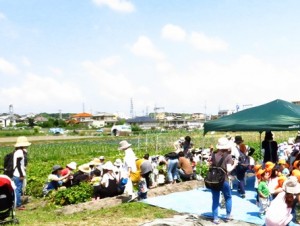 通所部便り〜毎年恒例のお芋掘り〜２０１６小さなお客様♪〜