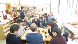 Handカフェさんとの交流会