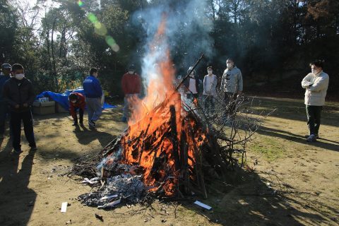 とんど祭り２０２１