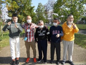 石川河川敷公園　~成人部　秋のぶらり　お出かけ　其の弐~