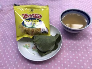 こどもの日のイベントの食