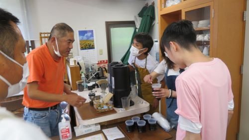 ももカフェ～通所部の夏祭りで☕～