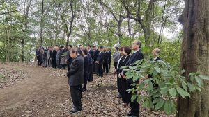 塾祖祭でビシッと決まりました