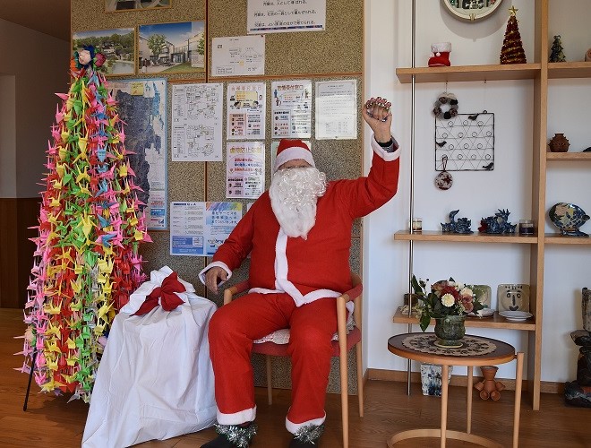 MERRYCHRISTMAS🔔~桃花塾にサンタさんがやってきた~