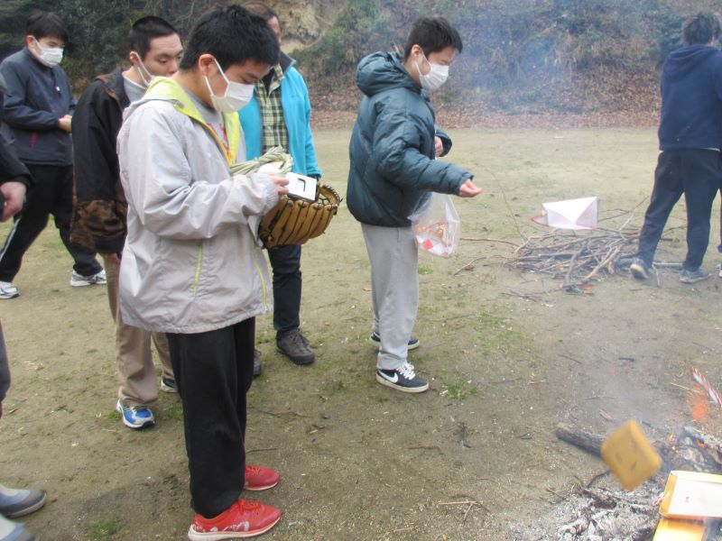 🔥とんど焼き　～第二成人部～🔥