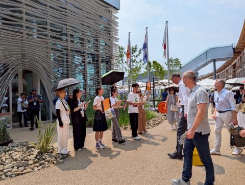 EXPO　2025 　オランダパビリオン🌸KIOUETAIｘももカフェ　②