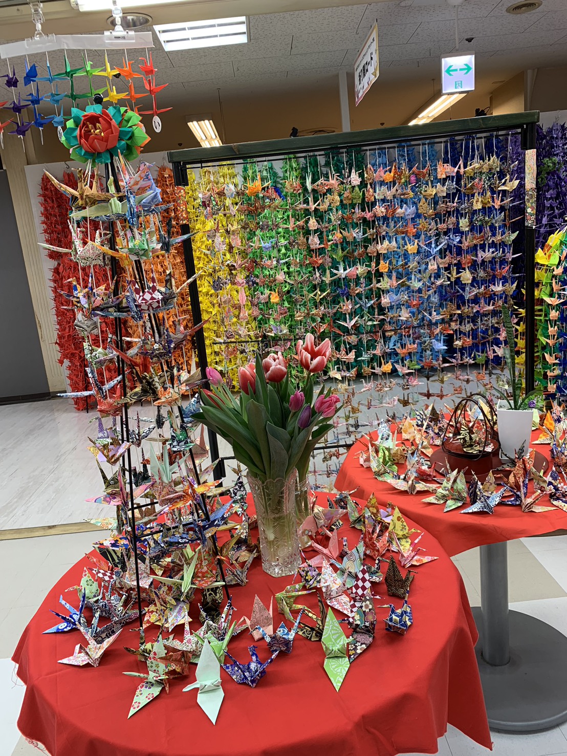 折り鶴JAPANさまより～チューリップのお便り～