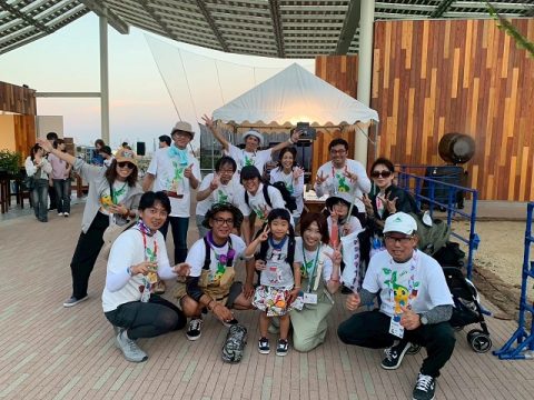 EXPO 折り鶴xKIOUETAIｘラジネイサン～門真市～